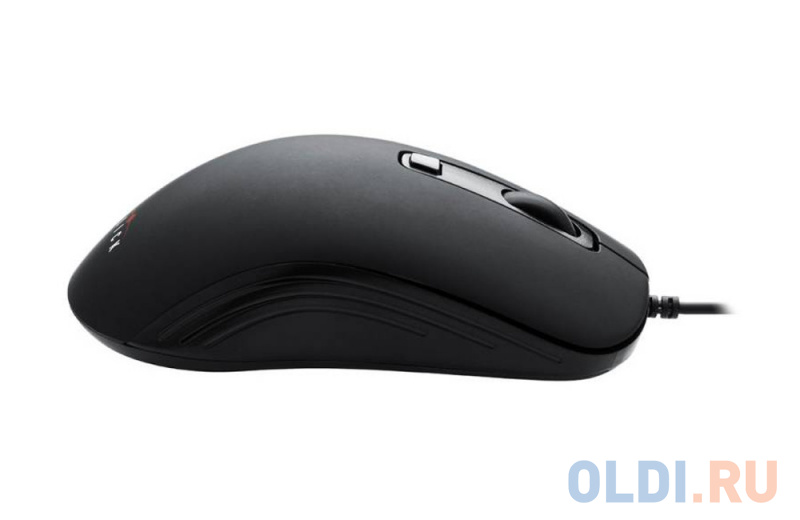 Мышь Oklick 155M black/grey optical (1600dpi) USB (3but) фото