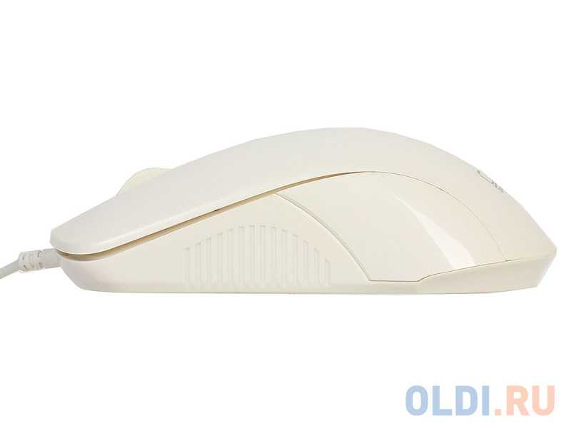 Мышь CBR CM 105 White, оптика, 1200dpi, офисн., провод 1,8м, USB фото