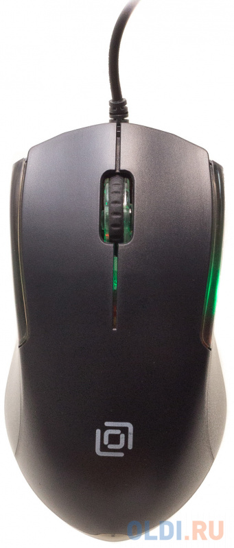 Мышь Oklick 245M черный оптическая (1000dpi) USB (3but) фото