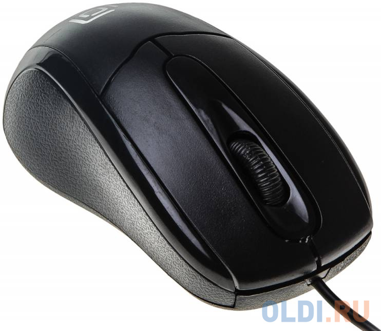 Мышь Oklick 305M черный 1000 dpi, 3 кнопки + колесо фото
