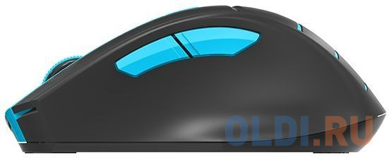 Мышь беспроводная A4TECH FG30 BLUE серый синий USB фото