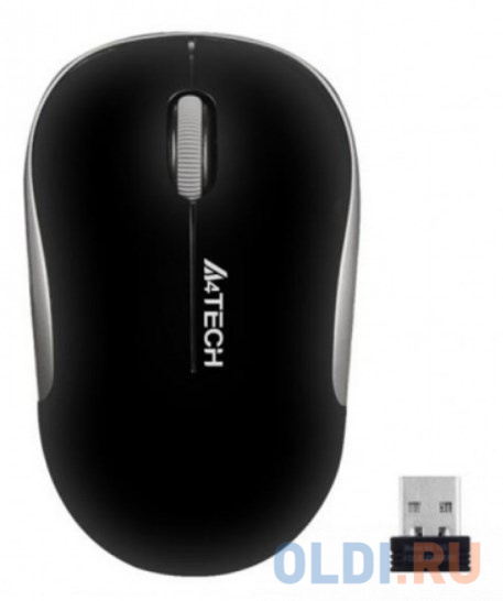 

A4Tech V-Track G3-300N black/silver optical (1000dpi) cordless USB [1146010]