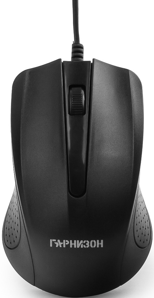 

Мышь проводная Гарнизон GM-105 чёрный USB