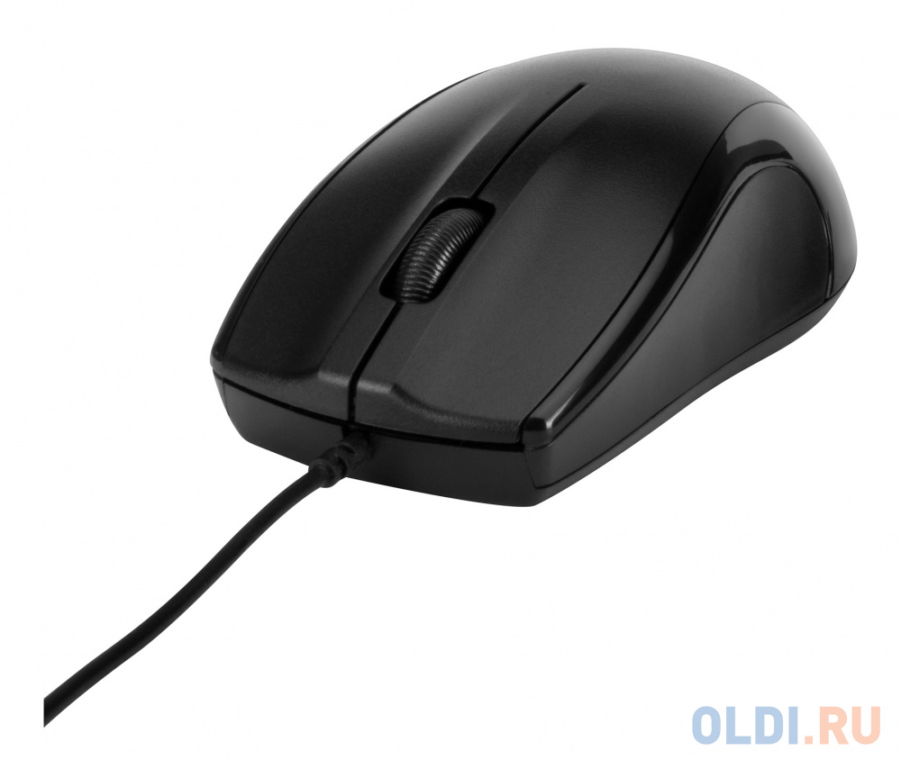 Мышь проводная Oklick 185V2 чёрный USB фото