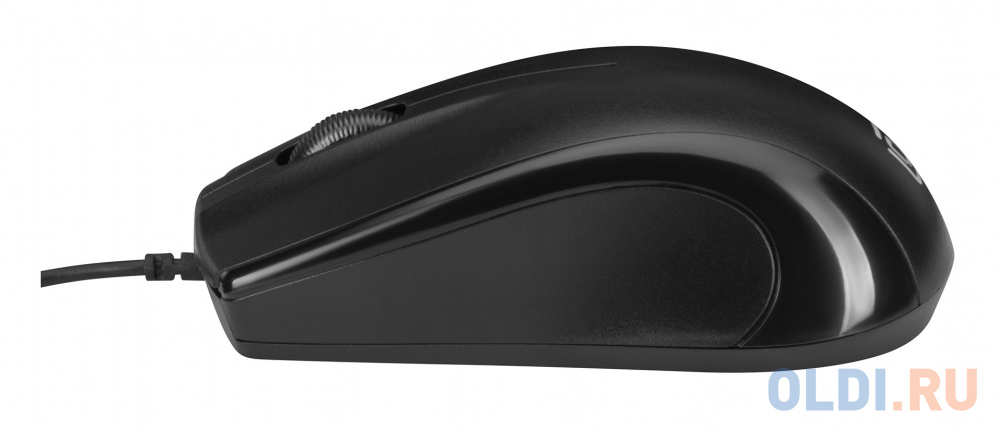 Мышь проводная Oklick 185V2 чёрный USB фото
