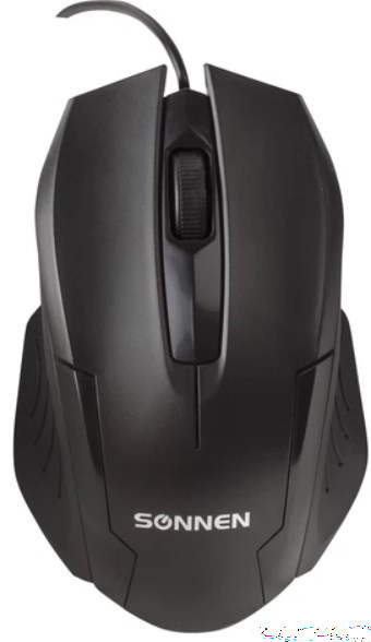 

Мышь проводная Sonnen М-713 чёрный USB