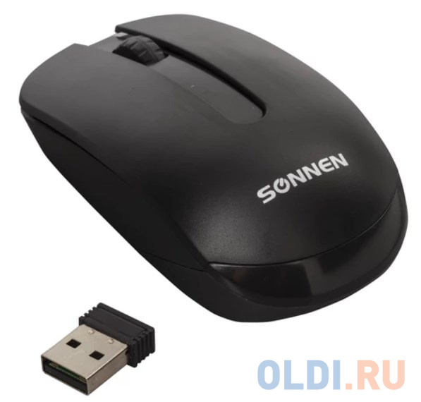 

Мышь беспроводная Sonnen M-3032 чёрный USB