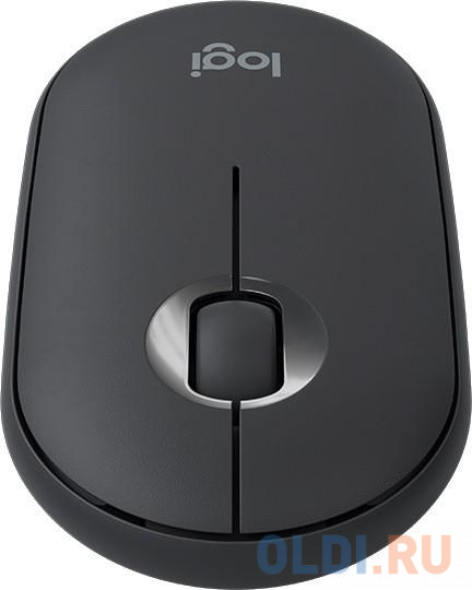 Мышь беспроводная Logitech Pebble M350 чёрный USB + Bluetooth 910-005718 - фото 4