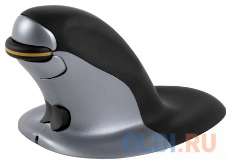 

Мышь беспроводная Fellowes Penguin FS-98945 чёрный серебристый USB