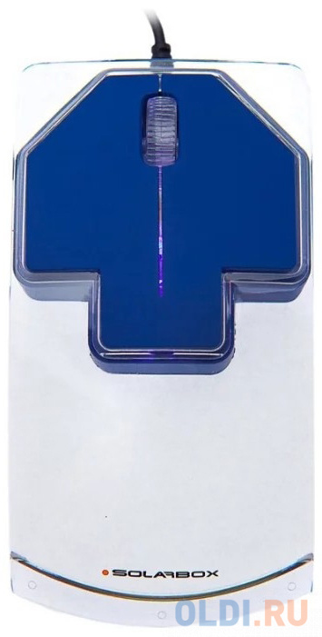 

Мышь проводная Solar Box X07 синий USB
