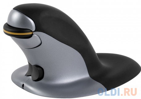 

Мышь беспроводная Fellowes Penguin FS-98947 чёрный серебристый USB
