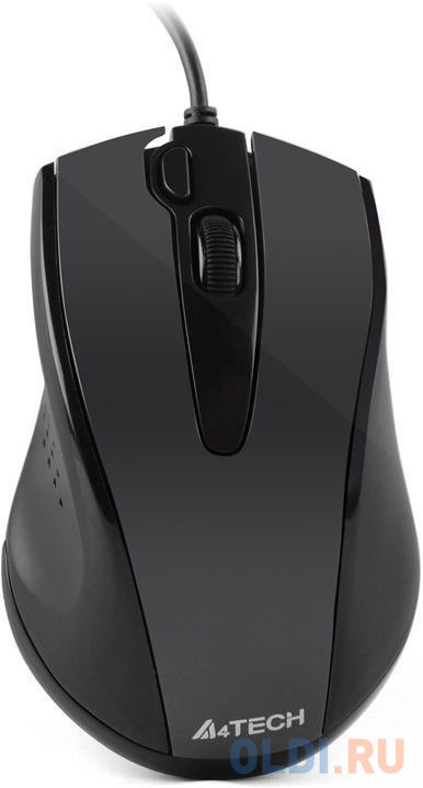 Мышь проводная A4TECH N-500FS чёрный USB