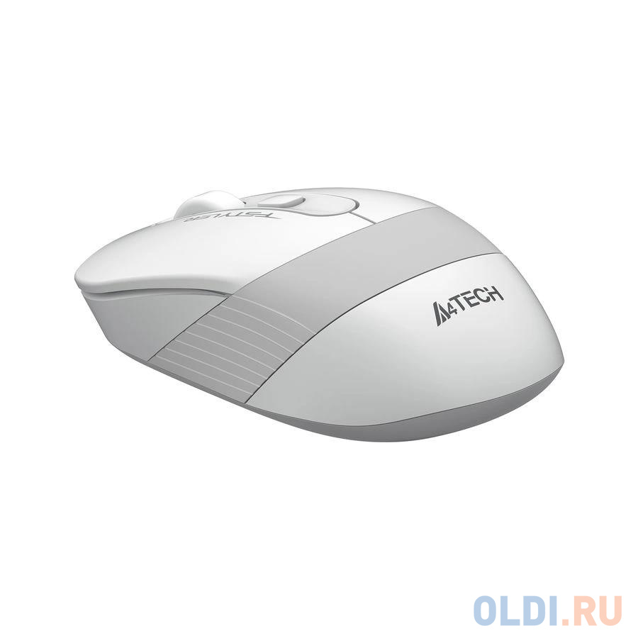 Мышь беспроводная A4TECH FStyler FG10 белый серый USB фото