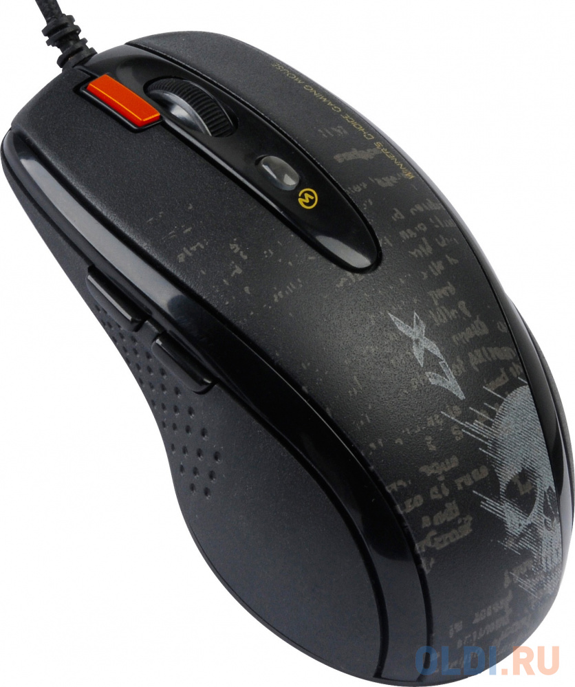 Мышь проводная A4TECH F5-1 V-Track чёрный USB мышь проводная asus tuf gaming m4 air чёрный usb
