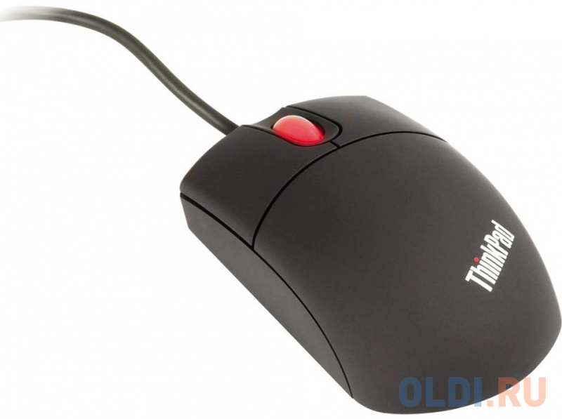 

Мышь проводная Lenovo ThinkPad Optical 3-Button Travel Wheel чёрный USB + PS/2 31P7410