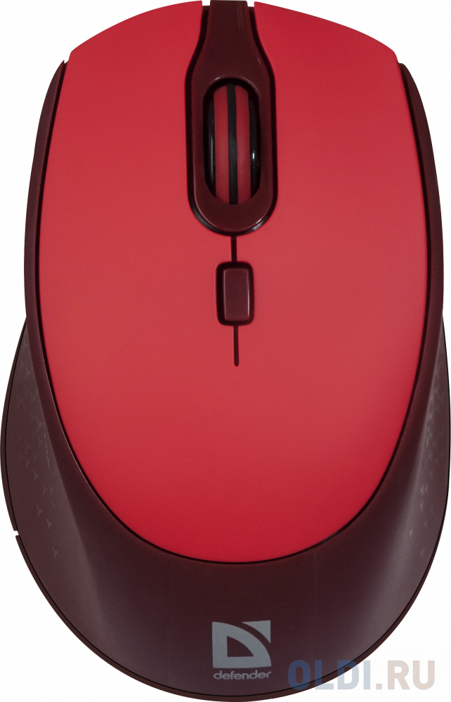 

Мышь беспроводная Defender Genesis MB-795 красный USB + радиоканал