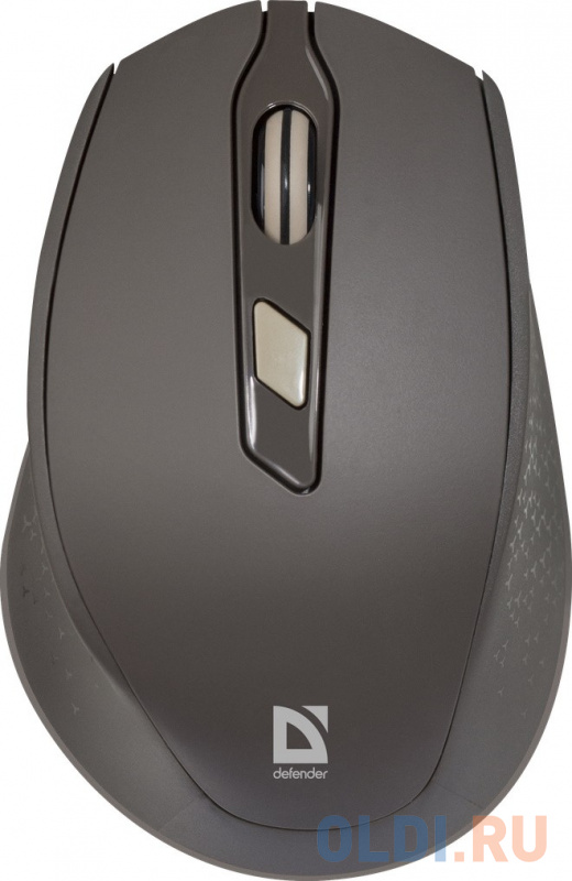 

Мышь беспроводная Defender MM-785 коричневый USB + радиоканал