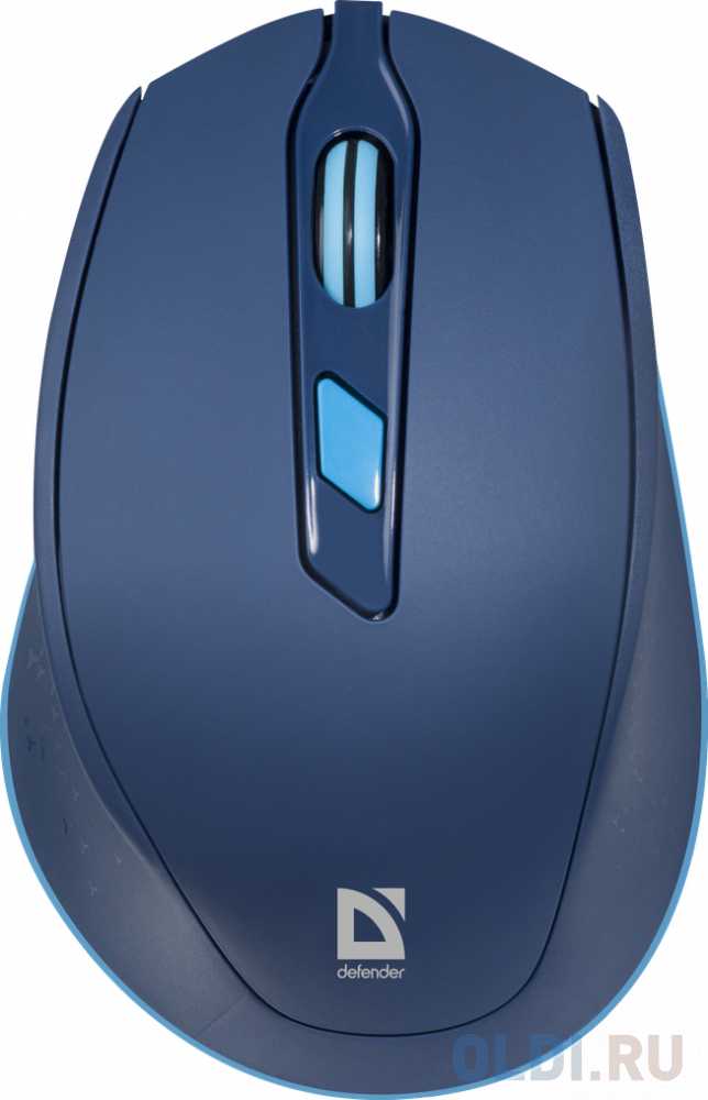 

Беспроводная оптическая мышь Genesis MM-785 синий,6 кнопок, 1200-2400 dpi