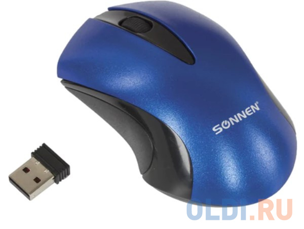 

Мышь беспроводная Sonnen M-661Bl синий USB