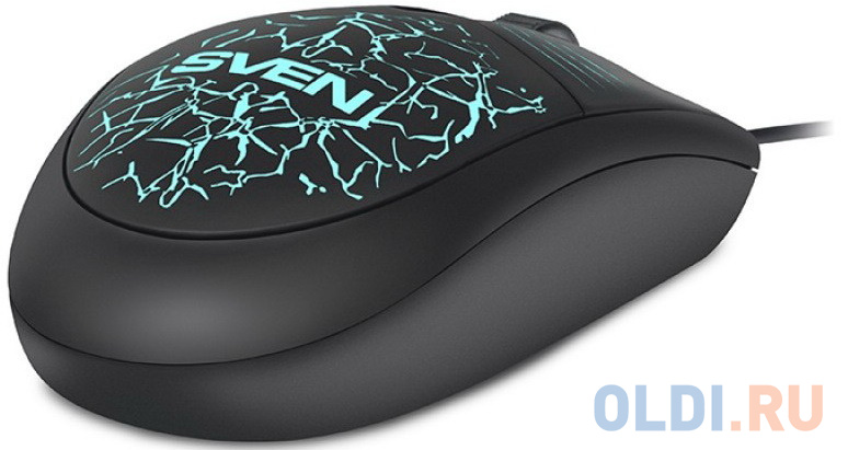 Мышь проводная Sven RX-70 чёрный USB фото