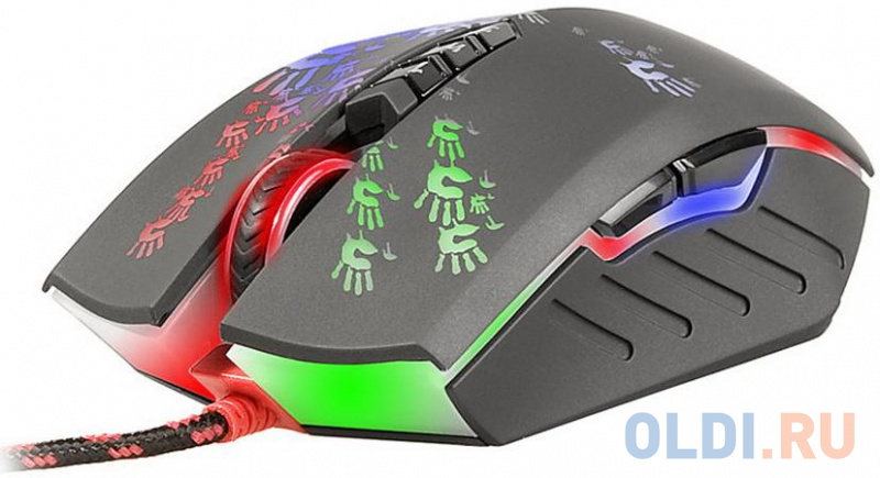 Мышь проводная A4TECH Bloody A60 Blazing чёрный USB фото
