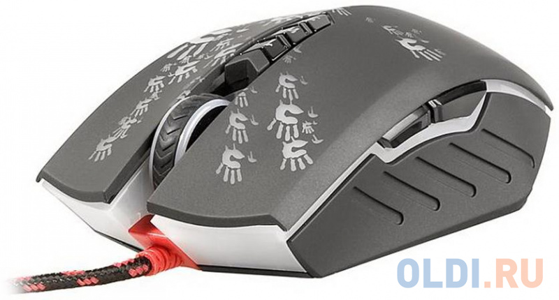 Мышь проводная A4TECH Bloody A60 Blazing чёрный USB фото