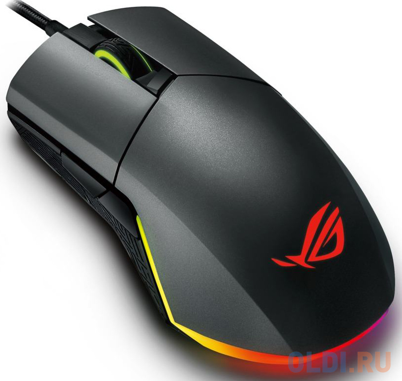 

Мышь проводная ASUS ROG Pugio (90MP00L0-B0UA00) чёрный USB