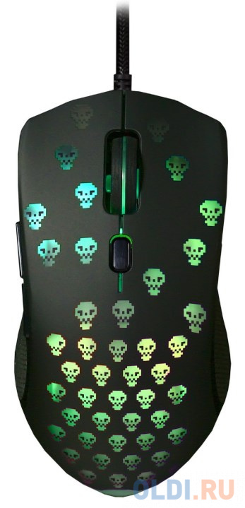 

Мышь игровая проводная Smartbuy RUSH Skull черная [SBM-718G-K]