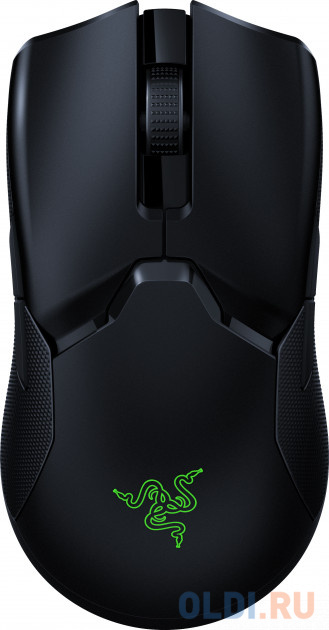 Мышь беспроводная Razer Viper Ultimate чёрный USB + радиоканал мышь беспроводная a4tech fstyler fb35 чёрный зелёный usb радиоканал