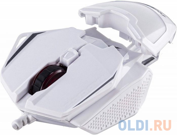 

Мышь проводная Mad Catz R.A.T. 1 белый USB