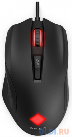

Мышь HP OMEN Vector Mouse черный оптическая (16000dpi) USB (6but), Чёрный