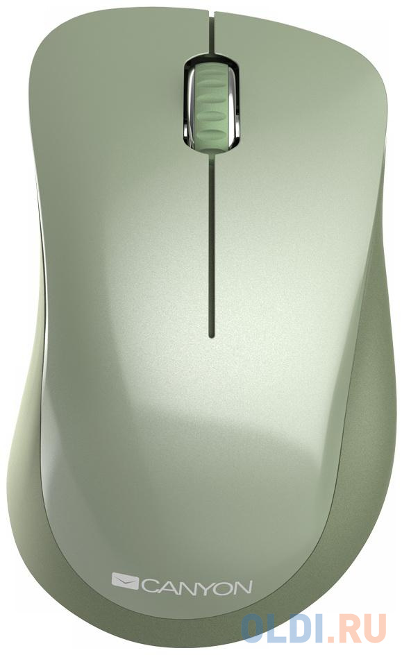 

Мышь беспроводная Canyon CNE-CMSW11SM зелёный USB + радиоканал