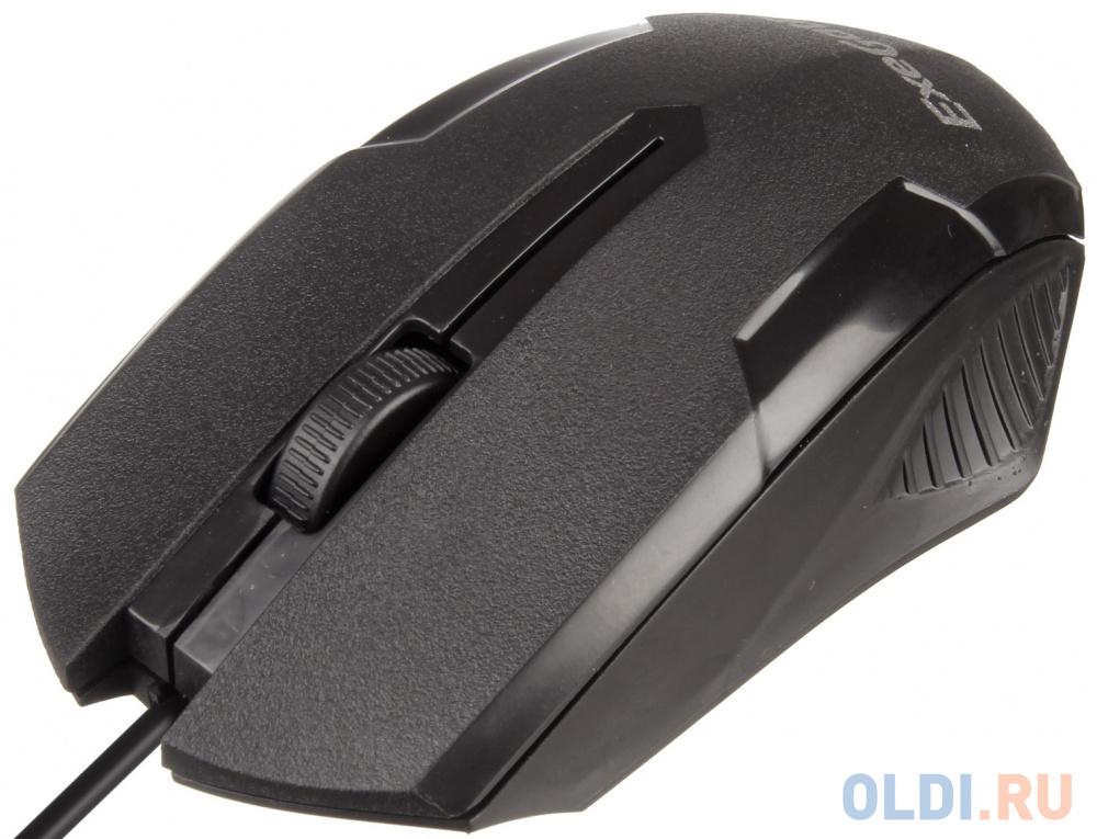 Мышь проводная Exegate SH-9025L чёрный USB фото