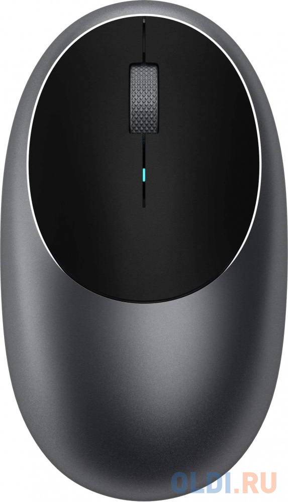 Беспроводная компьютерная мышь Satechi M1 Bluetooth Wireless Mouse. Цвет серый космос, размер 57.1 х 31.7 х 111 мм - фото 1