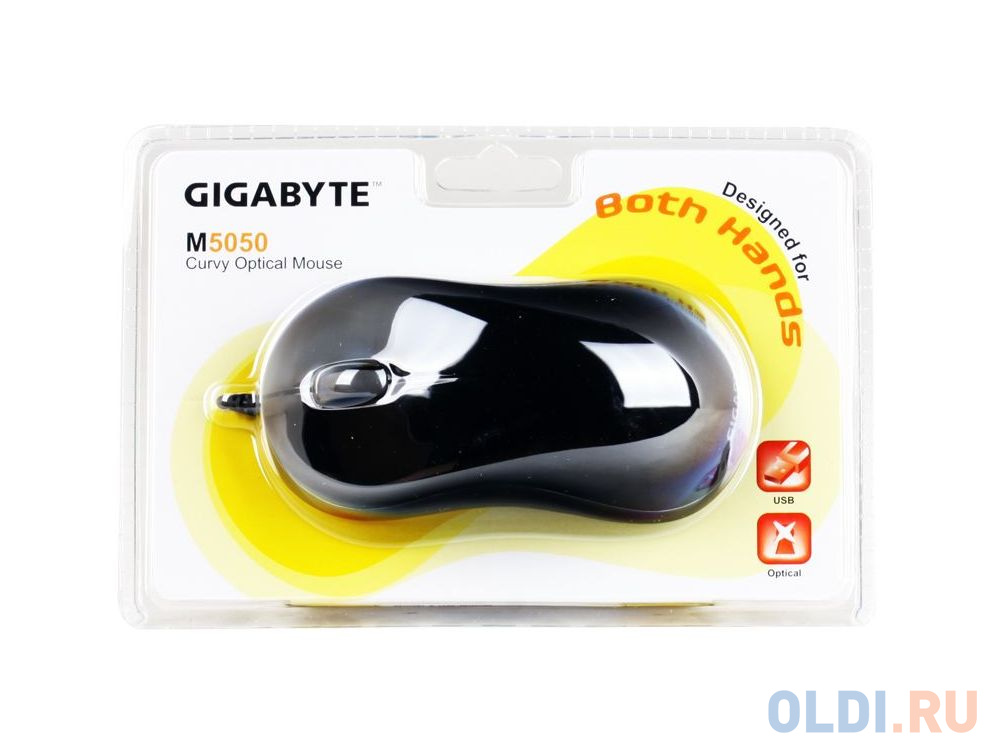 Мышь GIGABYTE GM-M5050 черный USB фото