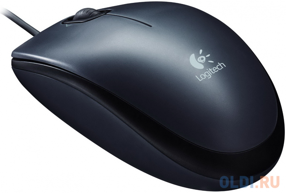 Мышь (910-003357) Logitech Optical B100 USB Black OEM фото