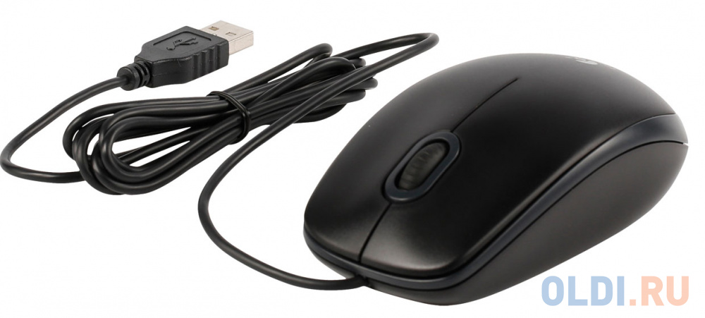 Мышь (910-003357) Logitech Optical B100 USB Black OEM - 910-003357