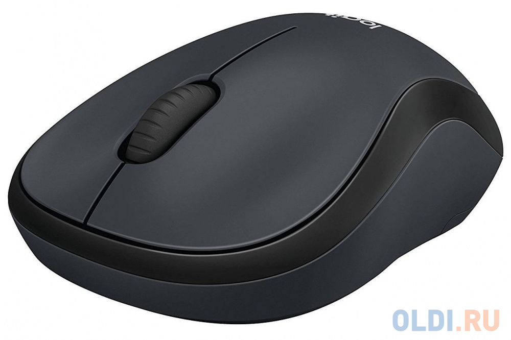 Мышь (910-004878) Logitech Wireless Mouse M220 SILENT Charcoal - фото 4
