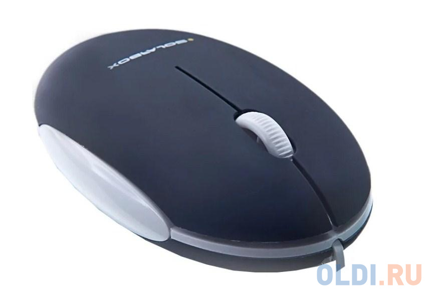 Мышь проводная Гарнизон SolarBox X06 Black USB Travel Optical Mouse чёрный USB triol игрушка для кошек мышь пушистая 1 шт