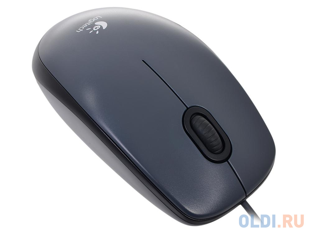 Мышь (910-001794) Logitech Mouse M90 Grey USB мышь logitech m171 wireless mouse