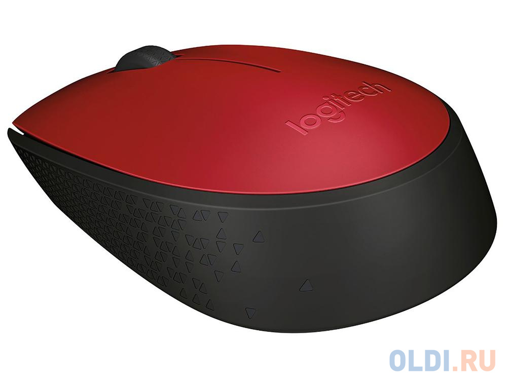 Мышь (910-004641) Logitech Wireless Mouse M171, Red фото