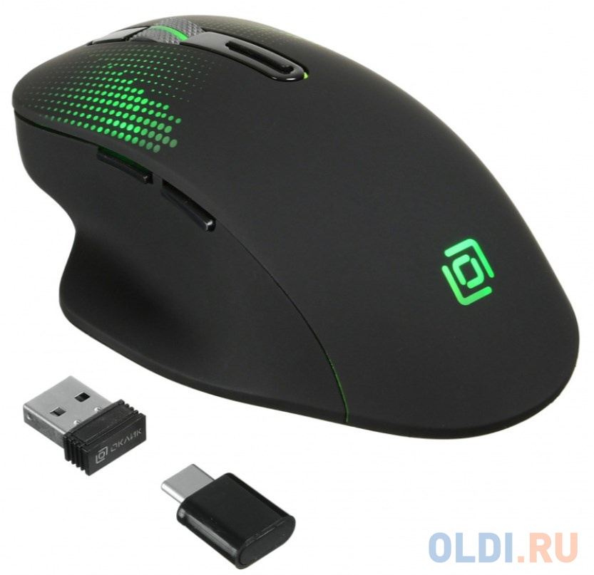 Мышь беспроводная Oklick 636LWC чёрный USB мышь беспроводная oklick 688mw ergo чёрный usb