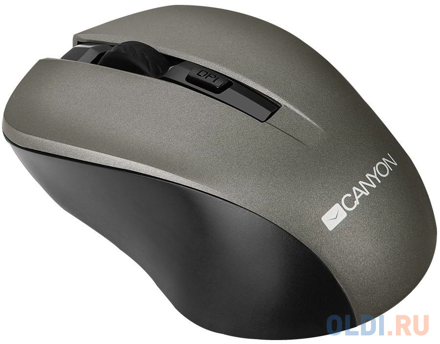 

Мышь беспроводная Canyon CNE-CMSW1G серый USB