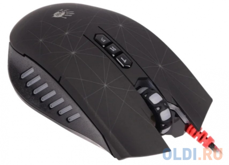 Мышь A4 Bloody P81s черный оптическая (8000dpi) USB (8but) фото