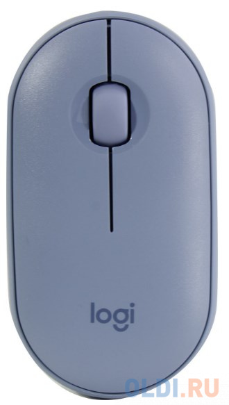 Мышь беспроводная Logitech Logitech Pebble M350 серый USB + Bluetooth 910-005719