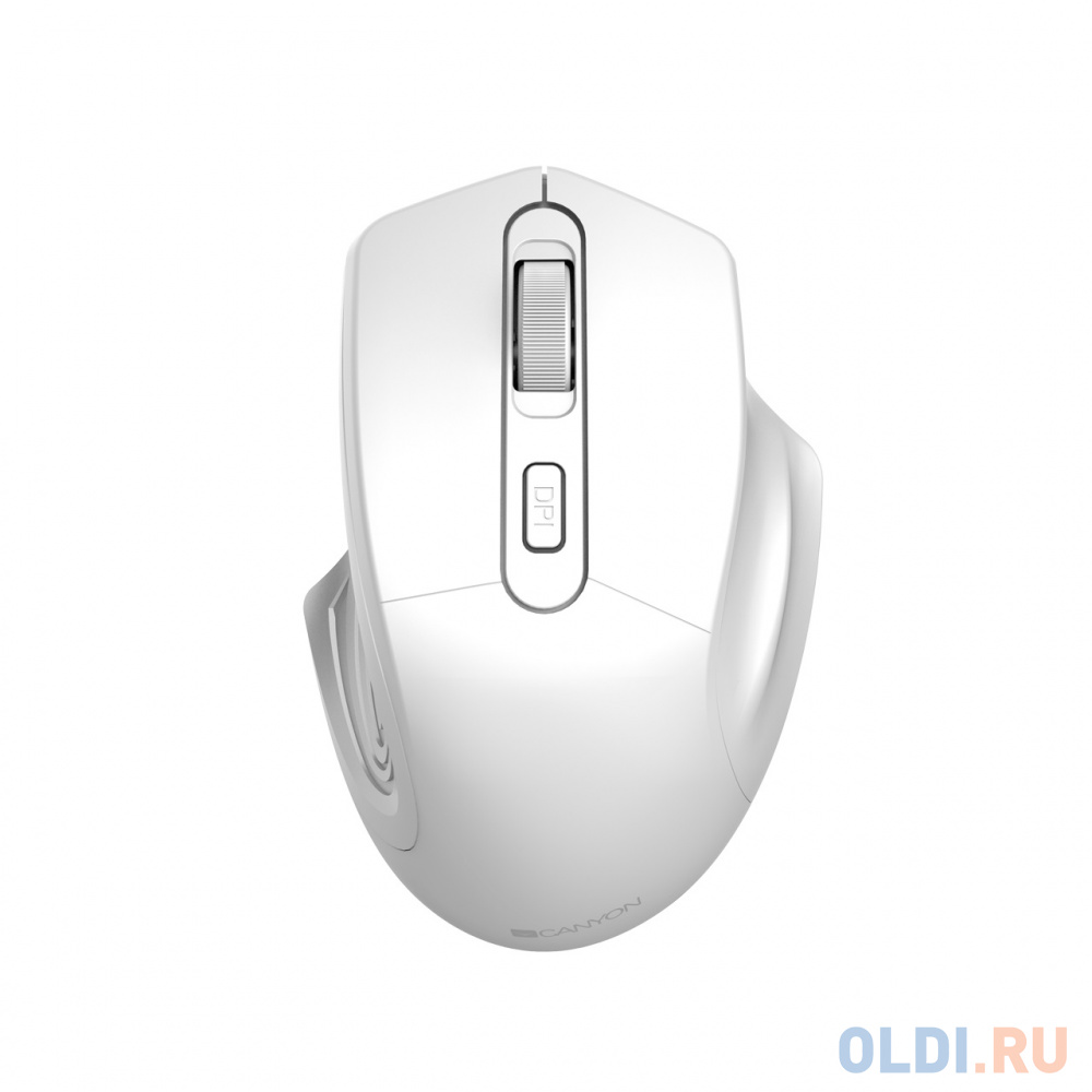 Мышь беспроводная Canyon MW-15 белый USB CNE-CMSW15PW фото