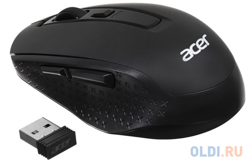 Мышь беспроводная Acer OMR070 чёрный USB + Bluetooth фото
