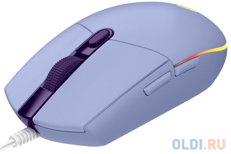 Мышь проводная Logitech G102 LIGHTSYNC Gaming LILAC Retail фиолетовый USB 910-005854 фото