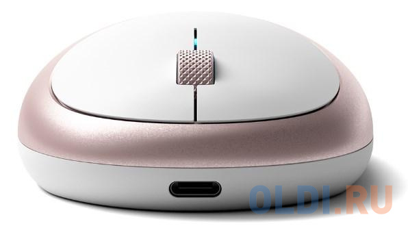 Беспроводная компьютерная мышь Satechi M1 Bluetooth Wireless Mouse. Цвет розовое золото ST-ABTCMR - фото 3