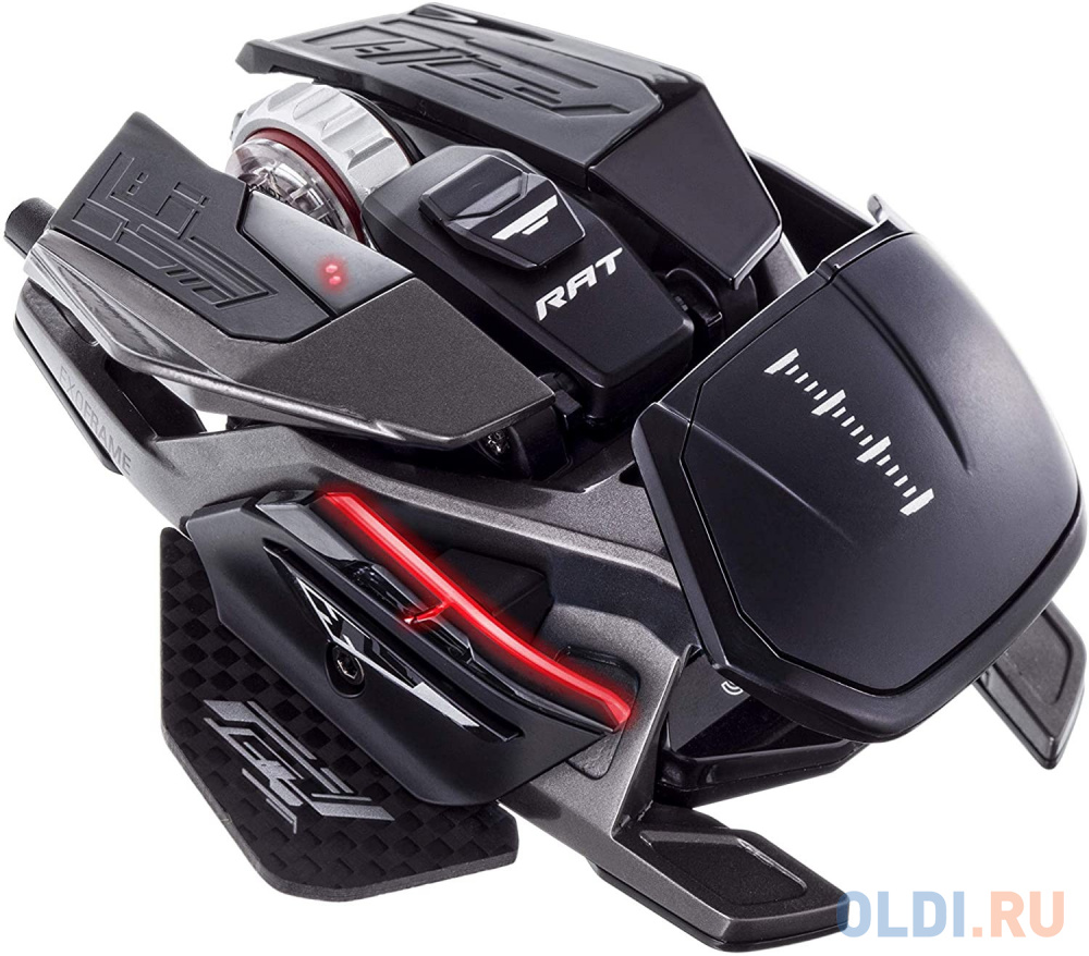 Игровая мышь Mad Catz R.A.T. PRO X3 чёрная (PMW3389, Omron, USB, 10 кнопок, 16000 dpi, RGB подсветка) фото